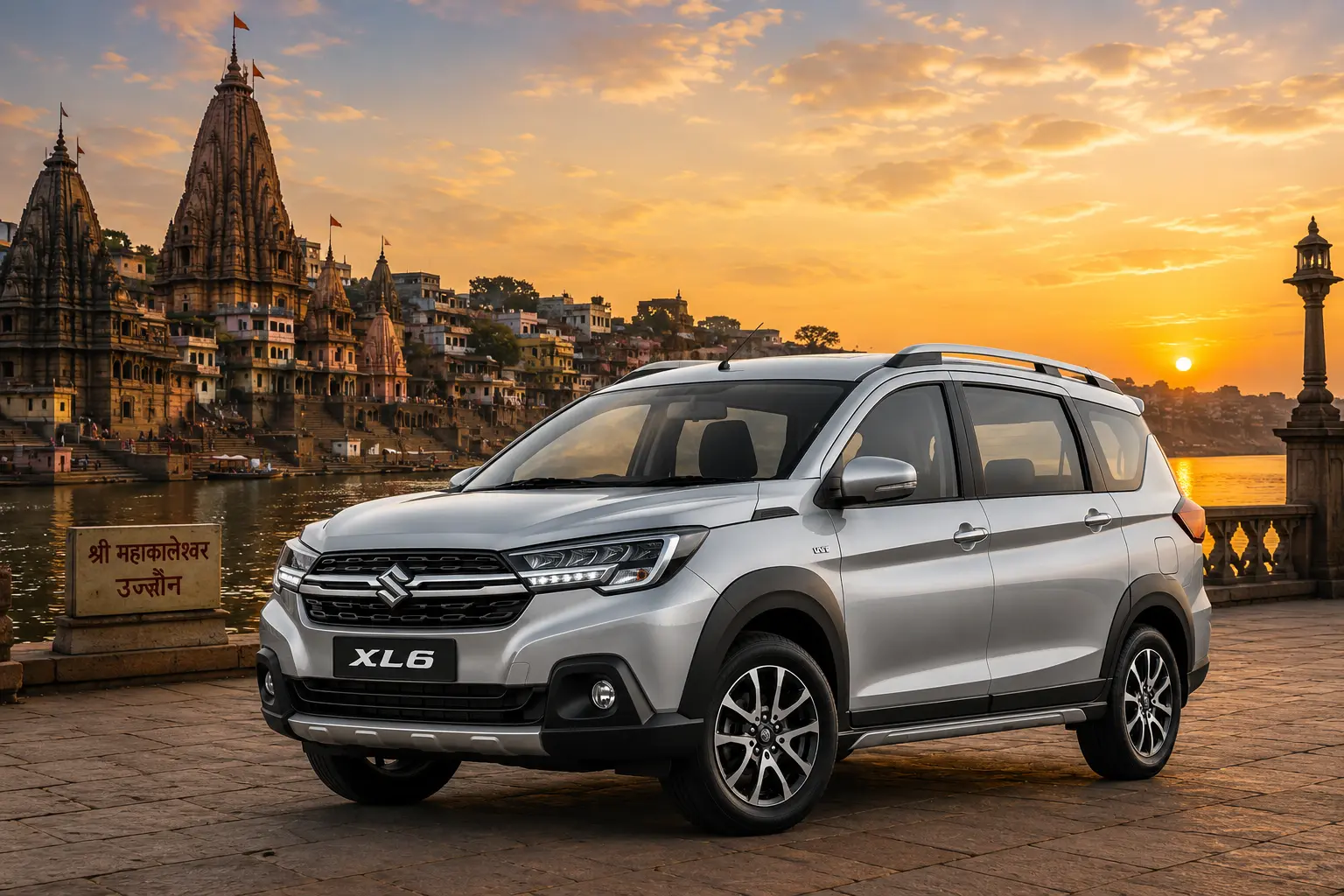 Atithi Chauffeurs – Silver Maruti XL6